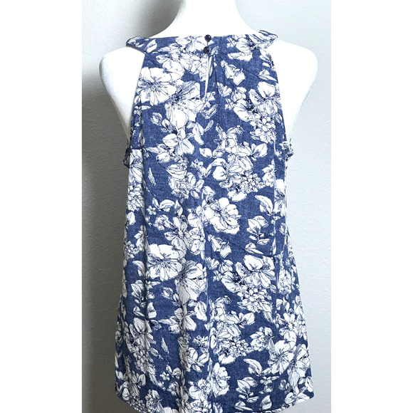 Fortune & Ivy Women’s Blue & White Stripe Tank Top‎ Size Small - Picture 12 of 16